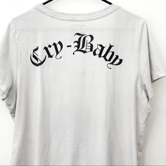 Ripple Junction Johnny Depp Cry Baby Scoopneck T-shirt - Plus Size - Picture 8 of 9